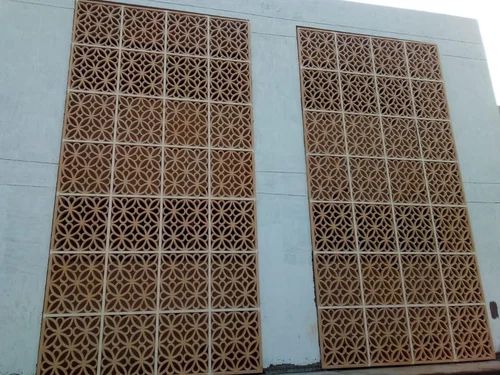 Decoration Brown GRC Jali