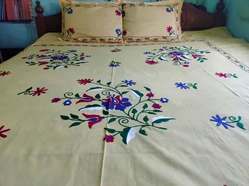 Cotton Handmade Bed Sheet