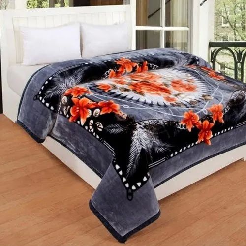 Multicolor Printed Soft Blanket