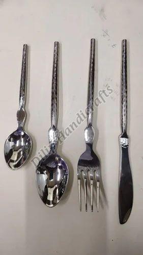 Glossy 4 Pieces Stainless Steel Cutlery Set