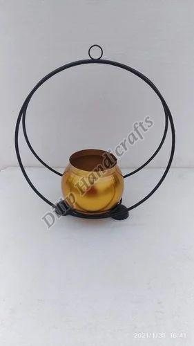 Round  Metal Flower pot