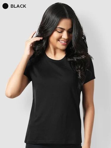 Ladies Black T Shirt