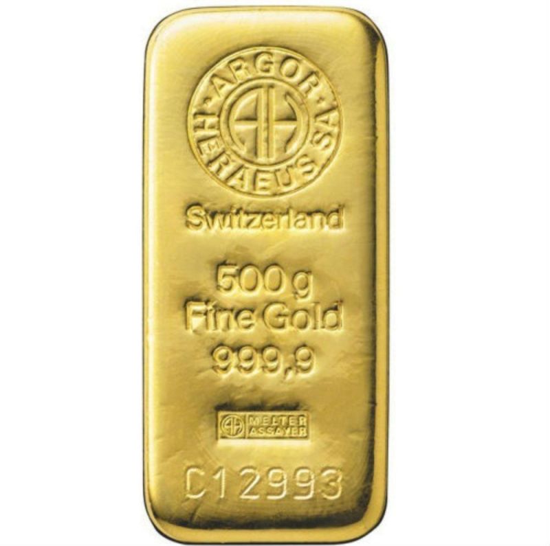 500 Gram Gold Bullion Bar