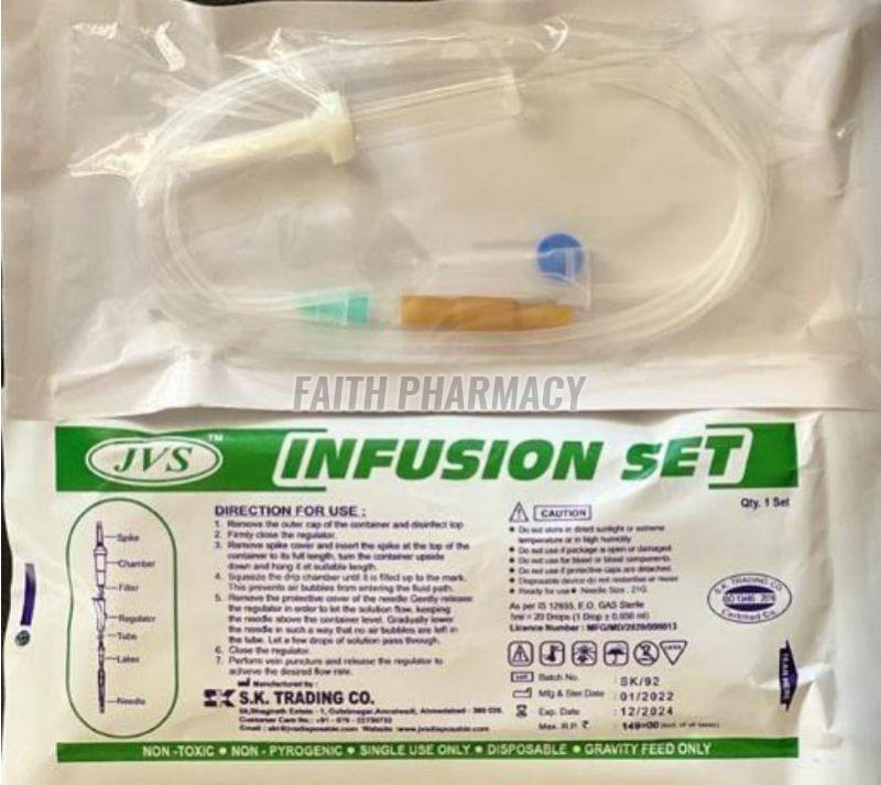 Paper Non Vented Infusion Set