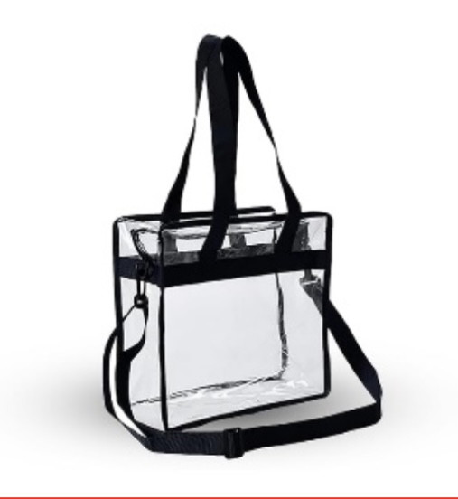 Clear PVC Tote Bag