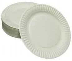 Plain Disposable Snack Plate