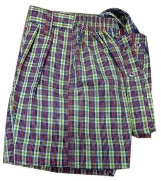 Cotton Checked School Uniform Short Pant