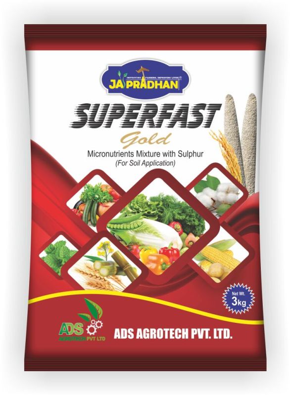 Superfast Gold Sulphur Micronutrient Mixture Fertilizer