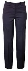 Girls Poly Viscose College Pants