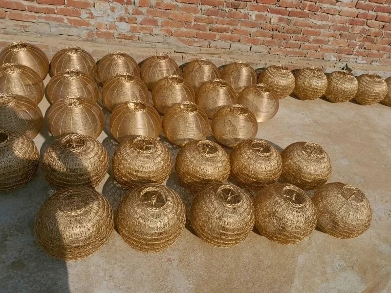 Wire Mesh Hanging Moroccan Lantern Lamps