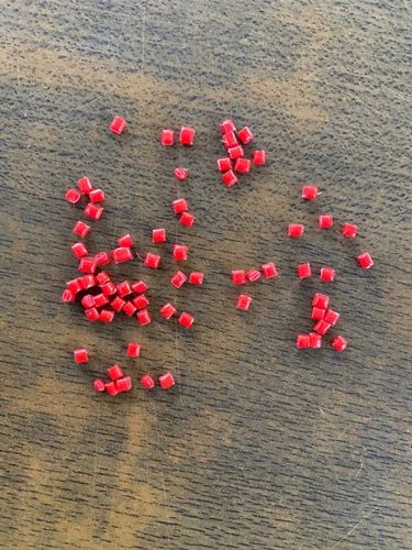 Red HDPE Injection Moulding Grade Granules