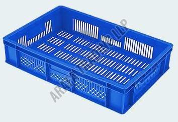 600 x 400 x 125mm Complete Ventilated Plastic Crate