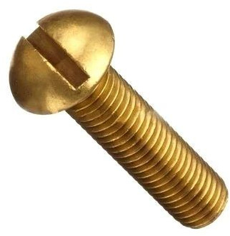 Brass Round Head Bolt