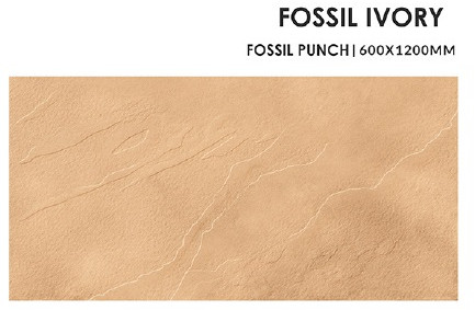 Fossil Ivory Ceramic Floor Tiles