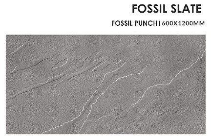 Fossil Slate Ceramic Floor Tiles