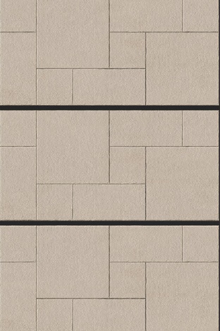 Marmo Baige Stone Punch Bathroom Floor Tiles