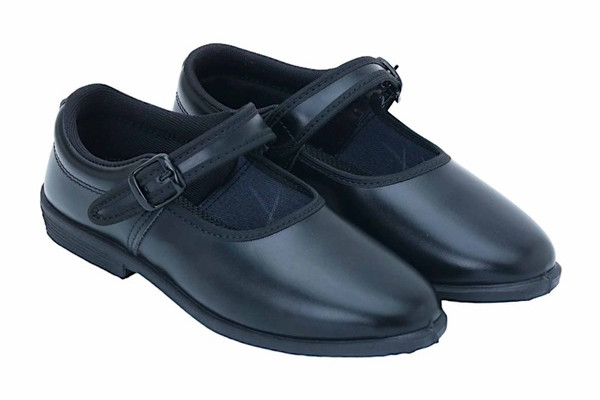 Girls Leather School Shoes