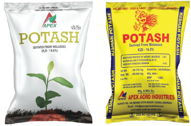 Potash Derived From Molasses Granulator