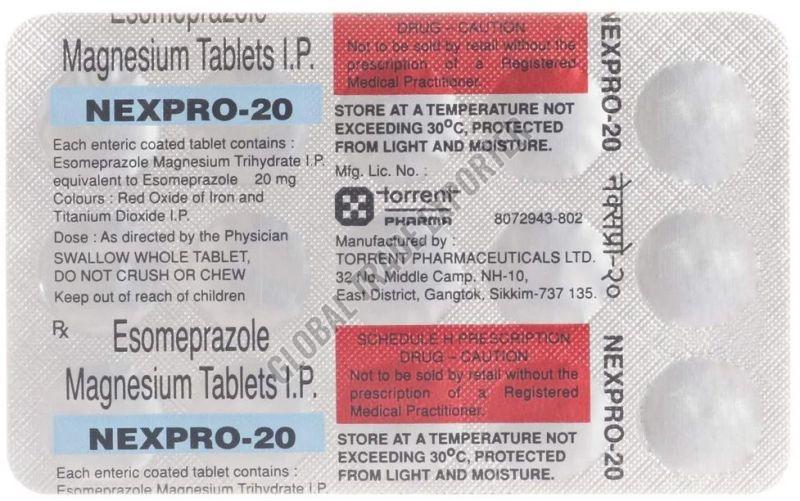 Nexpro 20mg Tablet