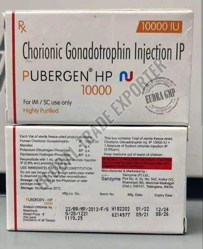 Pubergen Hp 10000 Injection