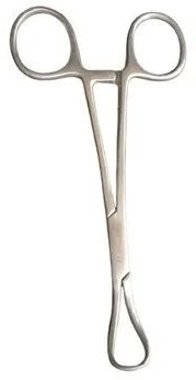 Stainless Steel Backhaus Towel Forceps