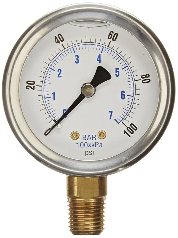 1.5 Inch / 40 Mm Analog Pressure Gauge