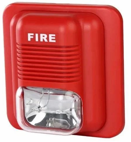 Fire Alarm Hooter With Flash Light