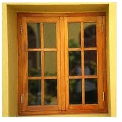 Sagwan Wood Window