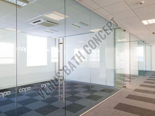 Frameless Glass Partition