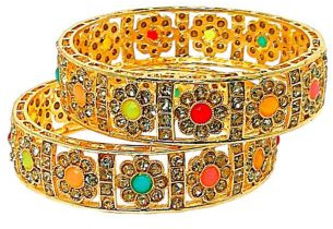 Ladies Ethnic Metal Bangle