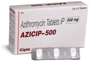 Azicip 500mg Tablet