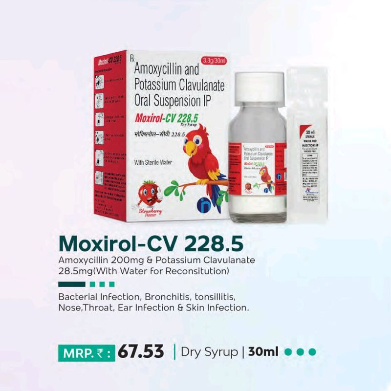 30ml Moxirol-CV Dry Syrup