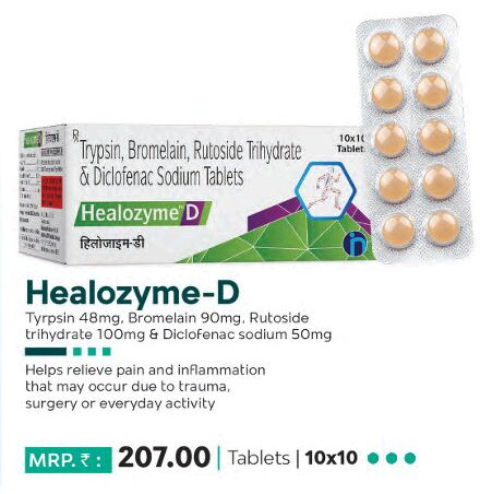 Healozyme-D Tablets