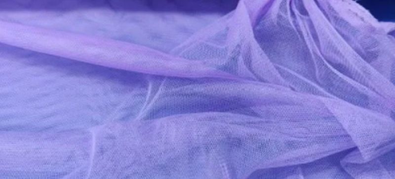 Purple Hdpe Mosquito Net Fabric