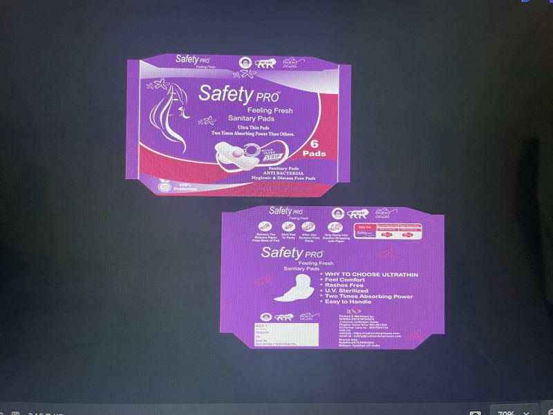 Cotton Safety Pro Sanitary Pad