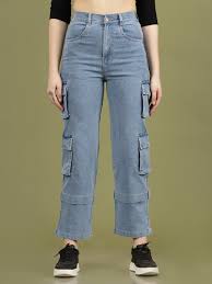 Ladies Cargo Jeans