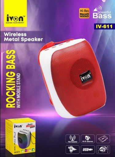 Ivon Rocking Bass Bluetooth Speaker
