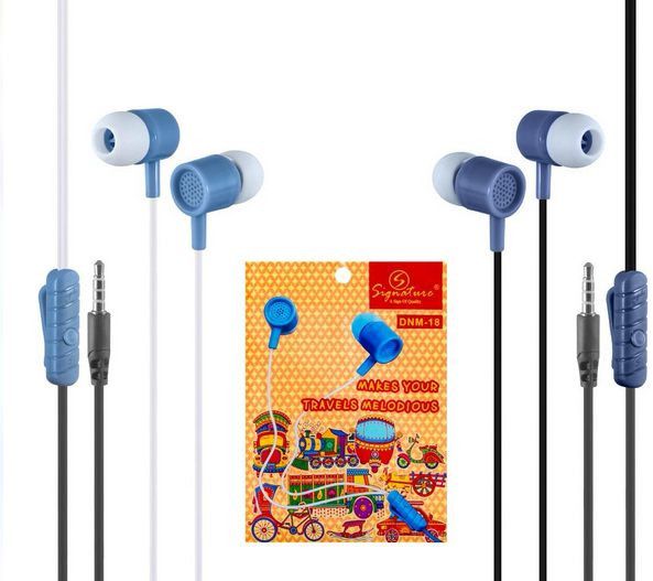 Singnature Multimedia Wired Earphone