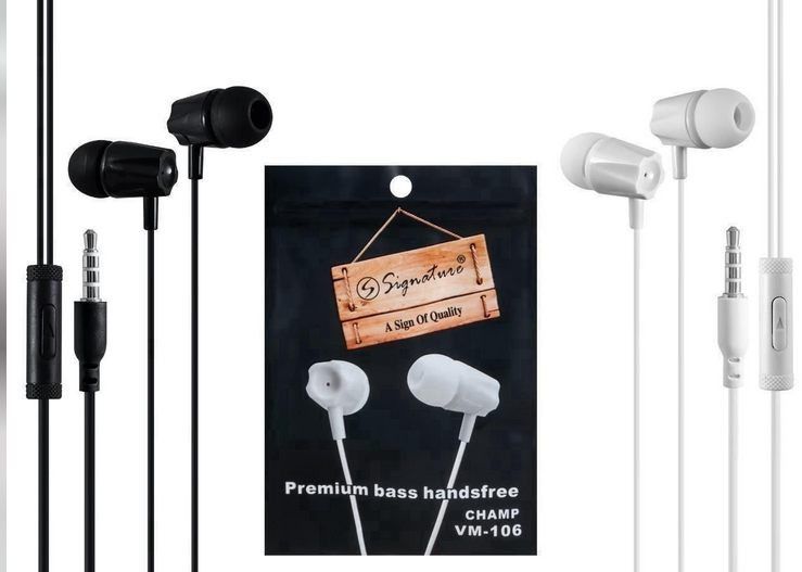 Singnature Premium Wired Earphone