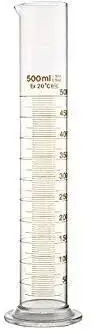 500ml Borosilicate Glass Measuring Cylinder
