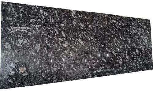 Pearl Black Granite Slab