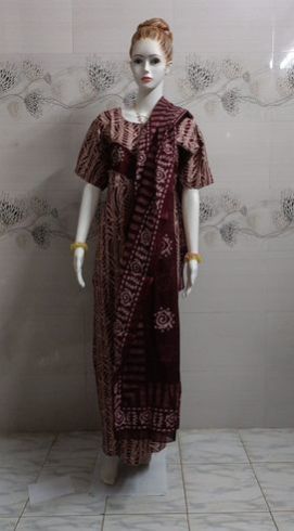 Ladies Brown Frock Type Cotton Nighty