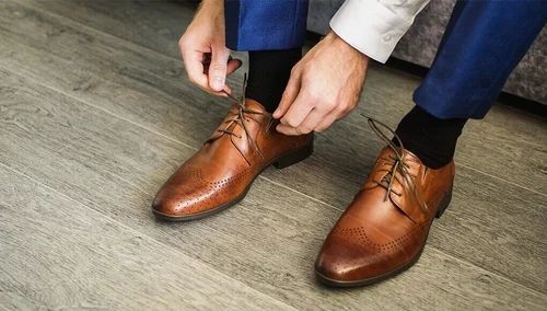 Mens Brown Formal Shoes