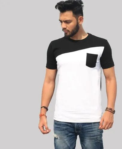 Mens Half Sleeves Cotton T Shirt