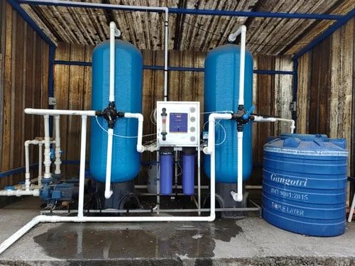 FRP Water Softening Plant