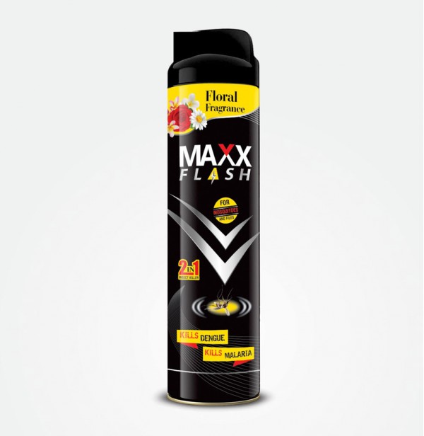 Maxx Flash Mosquito Insect Killer Spray Floral 400ml