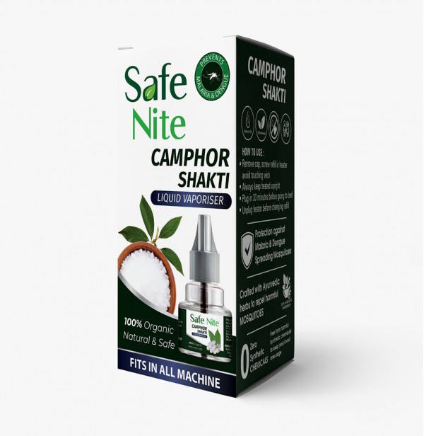 Safe Nite Camphor Shakti Liquid Vaporiser 45ml