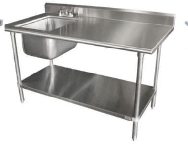 Stainless Steel Table With Sink