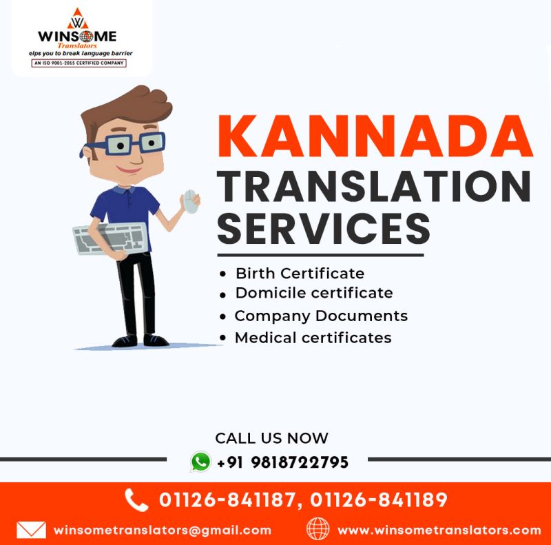 Kannada Translation Services Noida