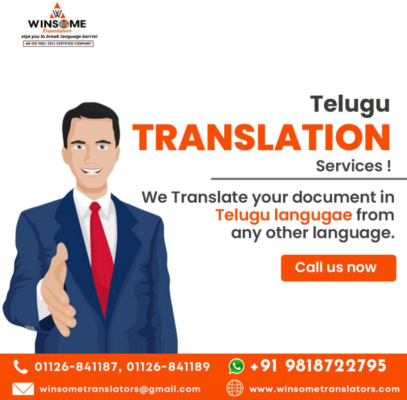 Telugu Translation Services Bangalore